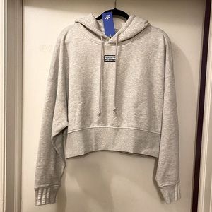 NWT Adidas Cropped Hoodie